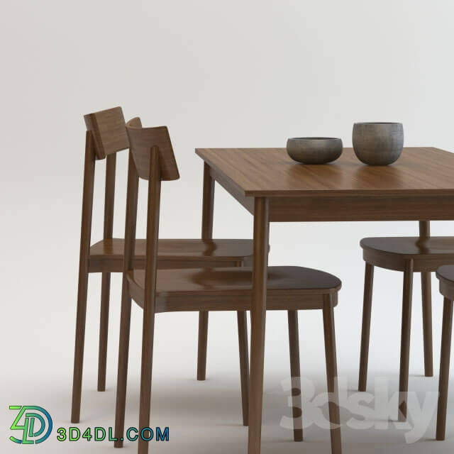 Table _ Chair - Set -Dinning table-chair