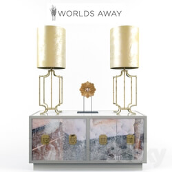 Sideboard Chest of drawer Worlds Away collection 