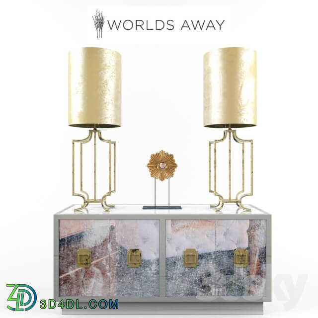 Sideboard Chest of drawer Worlds Away collection