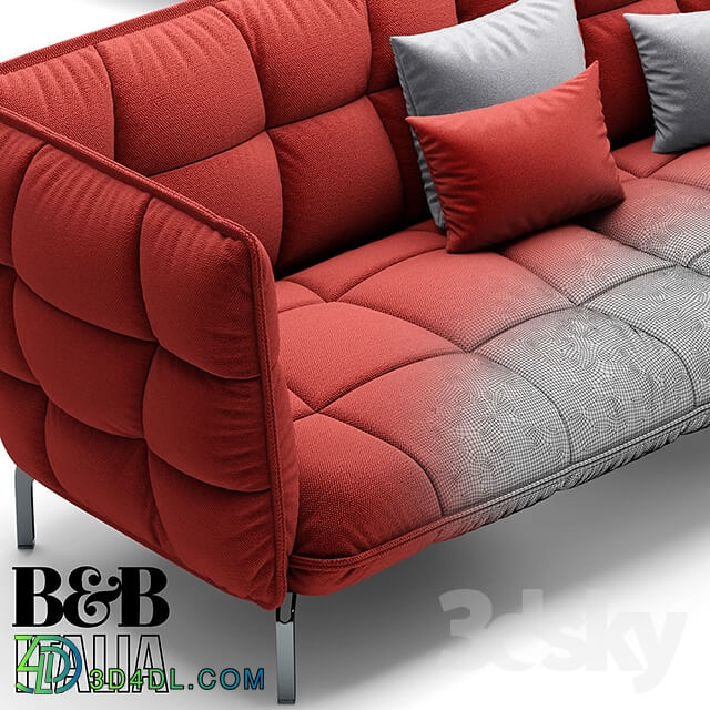 Sofa - Sofa HUSK sofa B _amp_ B Italia 261