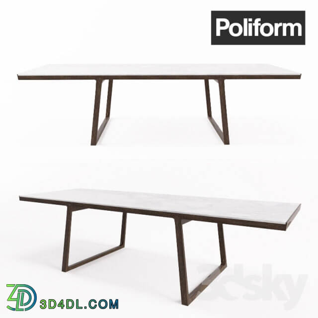 Table - poliform opera table