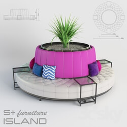 Other soft seating - S _ Furniture Island Sofa 