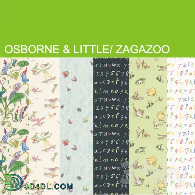 Wall covering - Osborne Little Zagazoo_ _