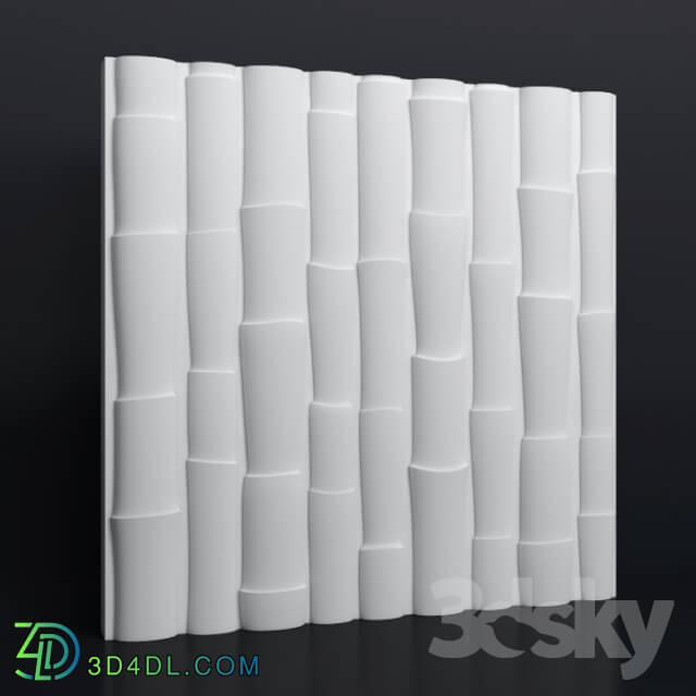 3D panel - 3d panel Bamboo