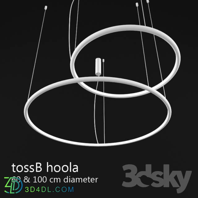 Ceiling light - tossB Hoola lamp