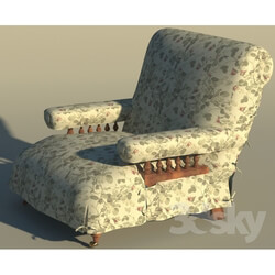 Arm chair - armchair with a Cape 