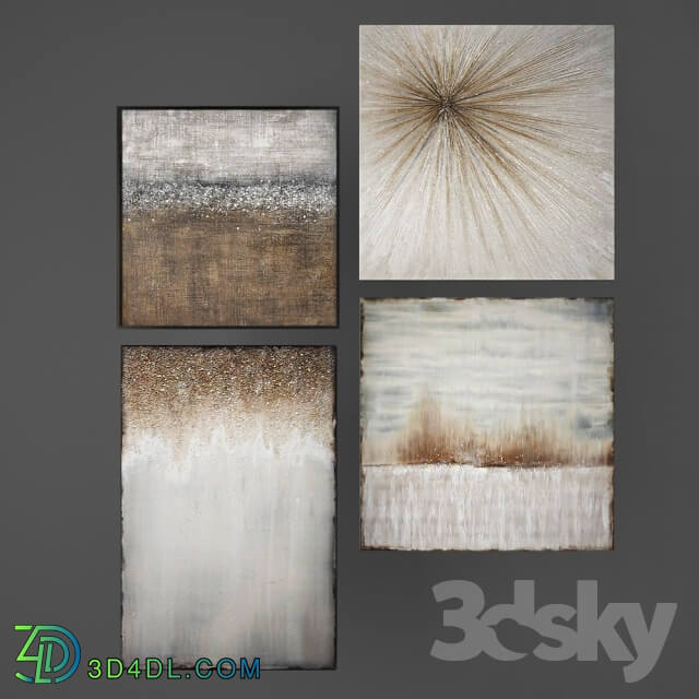 Frame - Abstract paintings by zgallery. 02