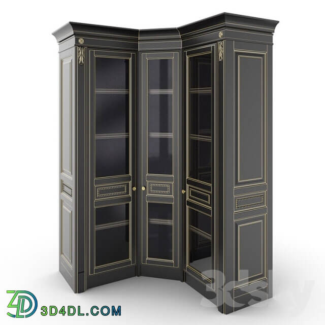 Wardrobe _ Display cabinets - Corner bookcase