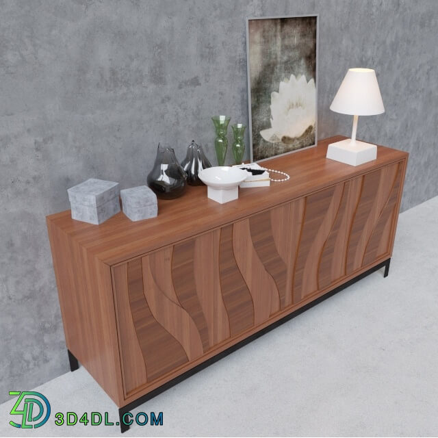 Sideboard _ Chest of drawer - Mobilfresno_ARTISAN_Aparador nogal _ decor