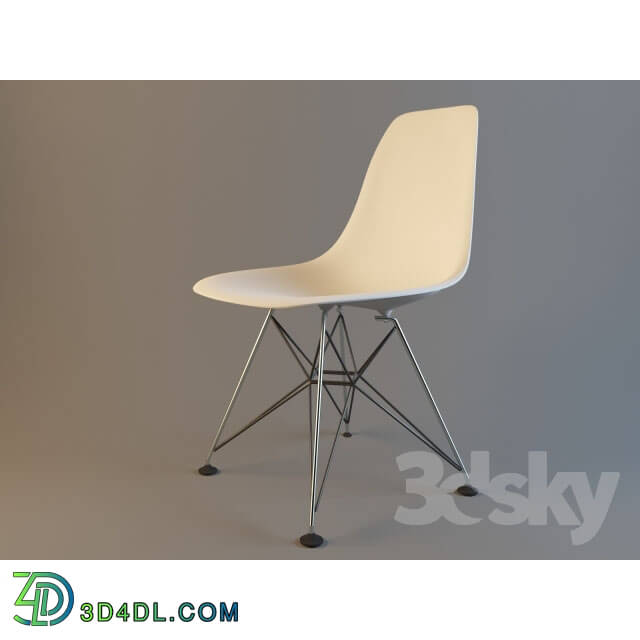 Chair - eames molded plastic