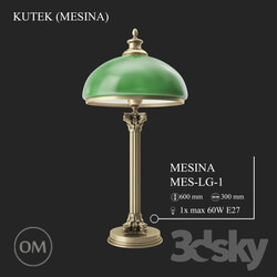 Table lamp - KUTEK _MESINA_ MES-LG-1 