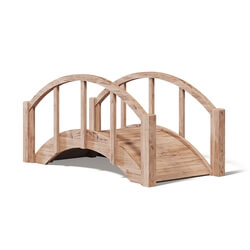 CGaxis Vol108 (11) small wooden bridge 