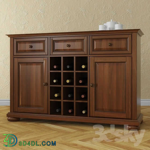 Sideboard _ Chest of drawer - Buffet Bar. Classic.