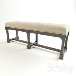 Other soft seating - Couch Commonwealth Customizable Block Leg Bench 