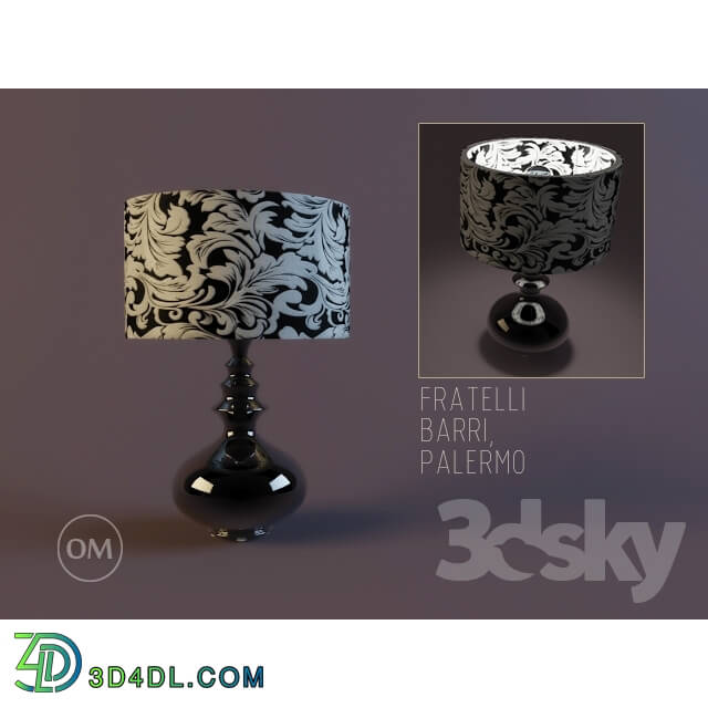 Table lamp - FRATELLI BARRI_ PALERMO