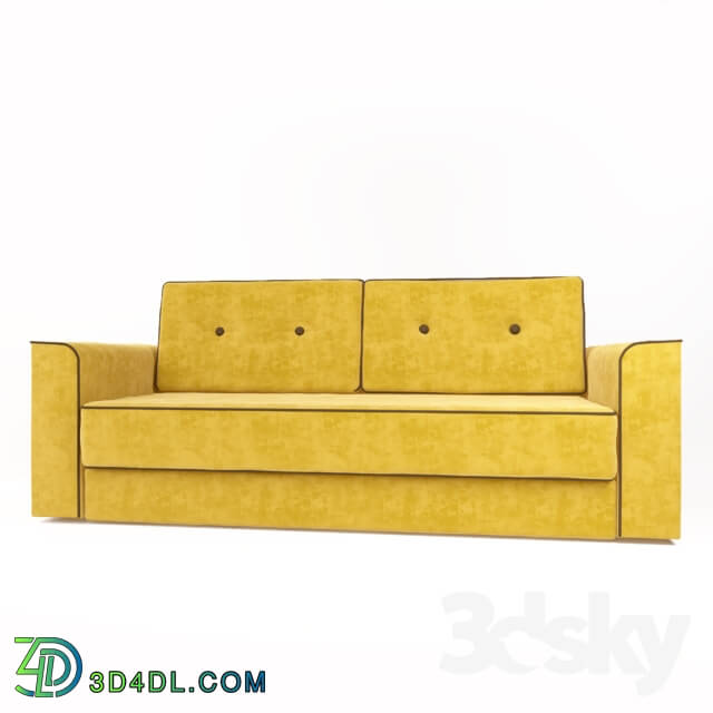 Sofa - Divan Silvio Plyush Mastard