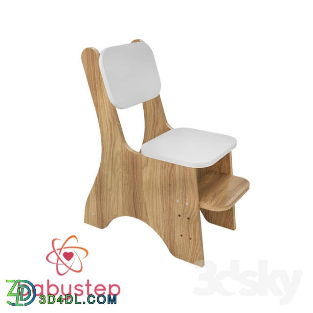 Table _ Chair - OM Chair childrens babystep Feast_ with adjustable running board