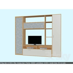 Wardrobe _ Display cabinets - Wall 