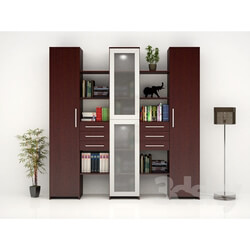 Wardrobe _ Display cabinets - Rack for books 