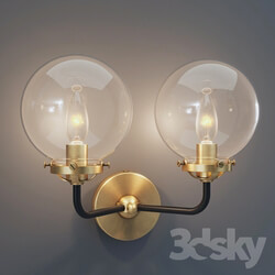 Wall light - GRAMERCY HOME - JACK DOUBLE SCONCE SN068-2 