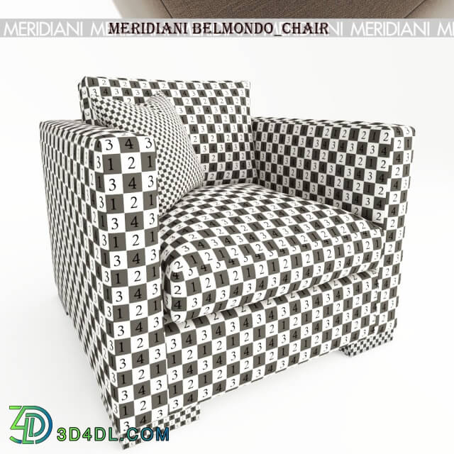 Arm chair - MERIDIANI Belmondo