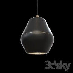 Ceiling light - Brass Black Etica Pendant Light 