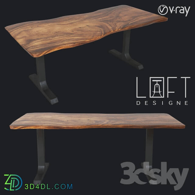 Table - Table LoftDesigne 6204 model