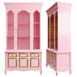 Wardrobe _ Display cabinets - Pink cabinet 