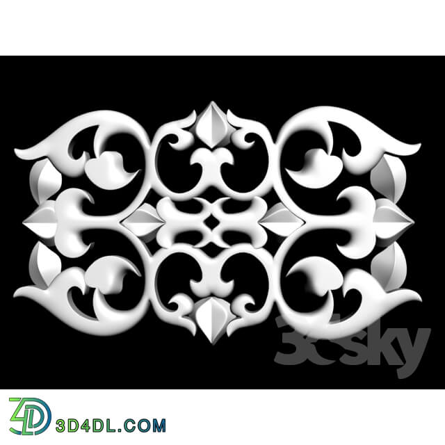 Decorative plaster - Fretwork