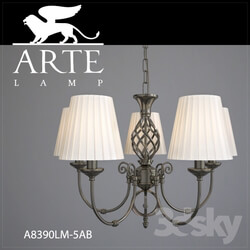 Ceiling light - Chandelier ARTE LAMP A8390LM-5AB 