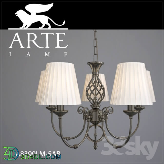 Ceiling light - Chandelier ARTE LAMP A8390LM-5AB