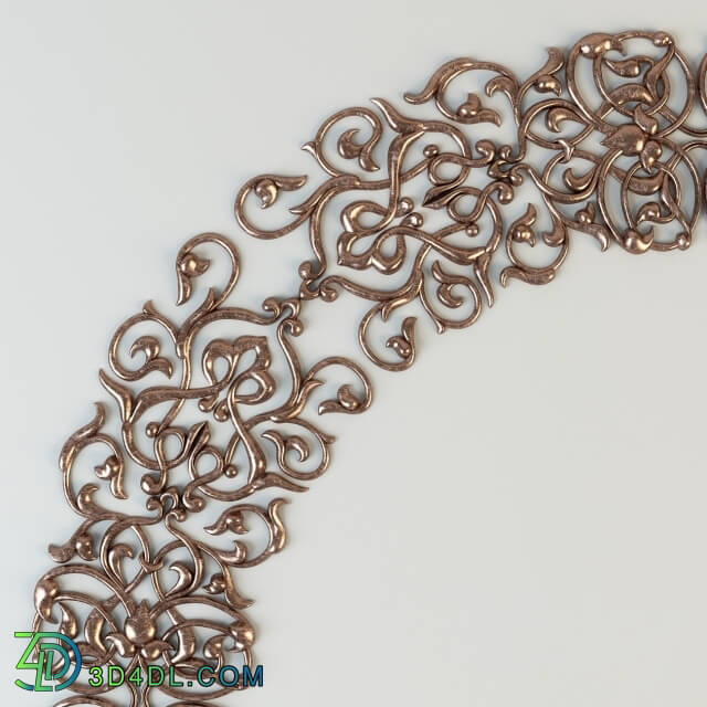 Decorative plaster - arabic ornament