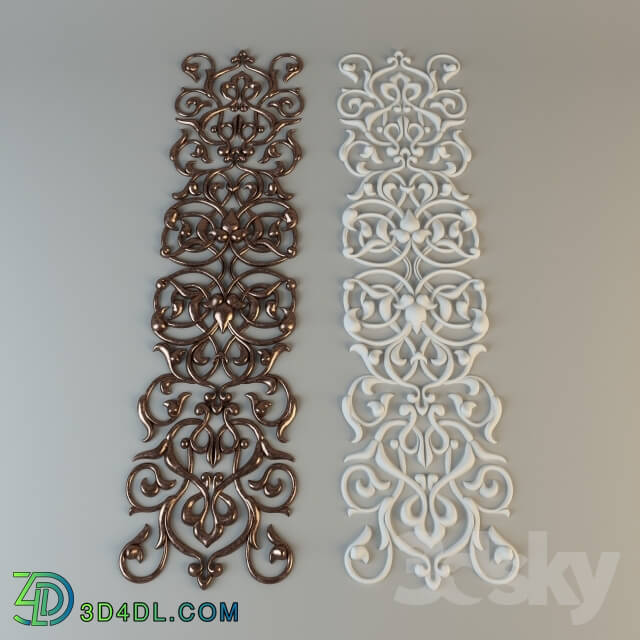 Decorative plaster - arabic ornament