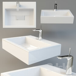 Wash basin - Sink and faucet teuco wilmotte teuco skidoo 