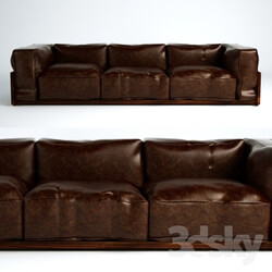 Sofa - Leather sofa 