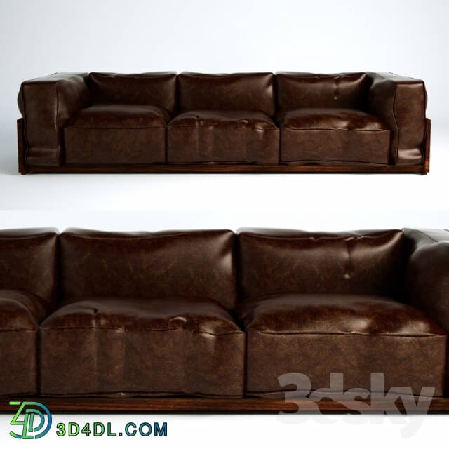 Sofa - Leather sofa