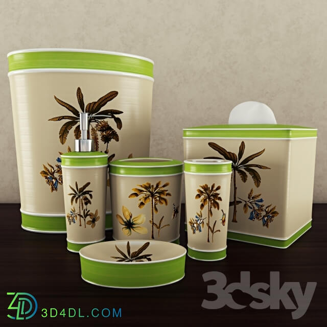 Bathroom accessories - Bathroom Avanti_ Catesby Palms Collection