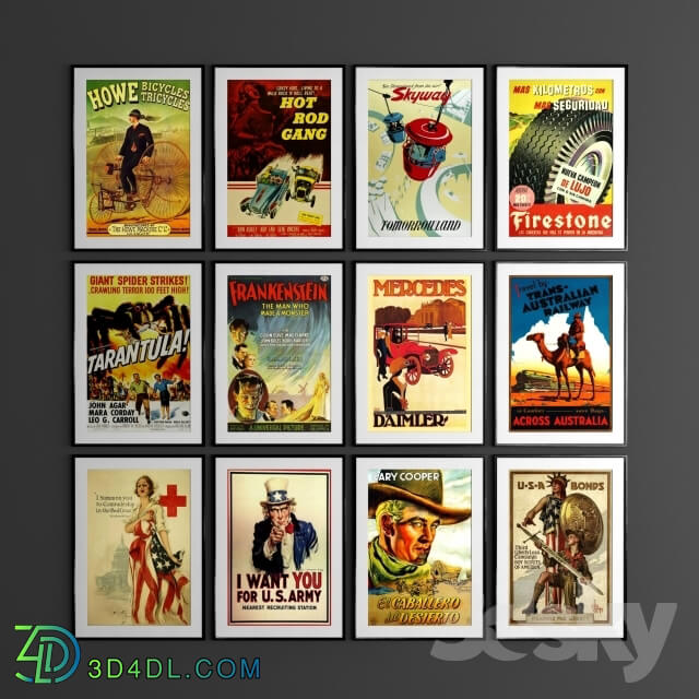 Frame - Foreign Posters