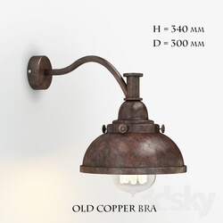 Wall light - Bra Old Copper 