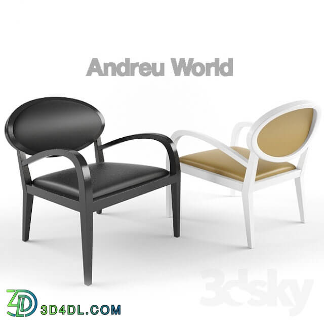 Arm chair - Andreu World Zarina Chair