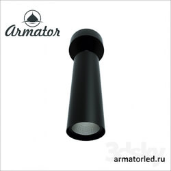 Technical lighting - om Armator A01-12M black 