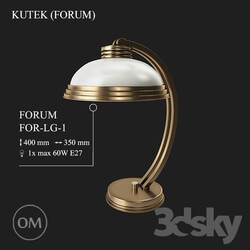 Table lamp - KUTEK _FORUM_ FOR-LG-1 