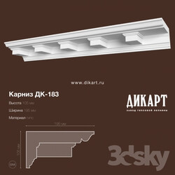 Decorative plaster - DK-183_105h195mm 