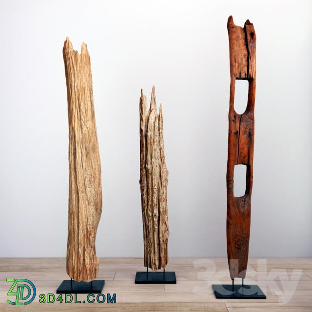 Other decorative objects - Natura Tall Root Wood