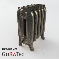 Radiator - Cast iron radiator GuRaTec Merkur 470 