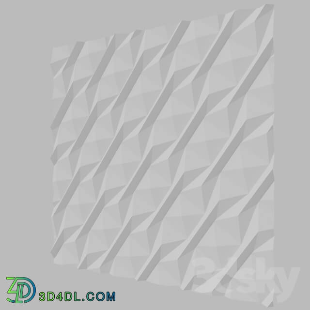 Other decorative objects - CNC Wall Panel