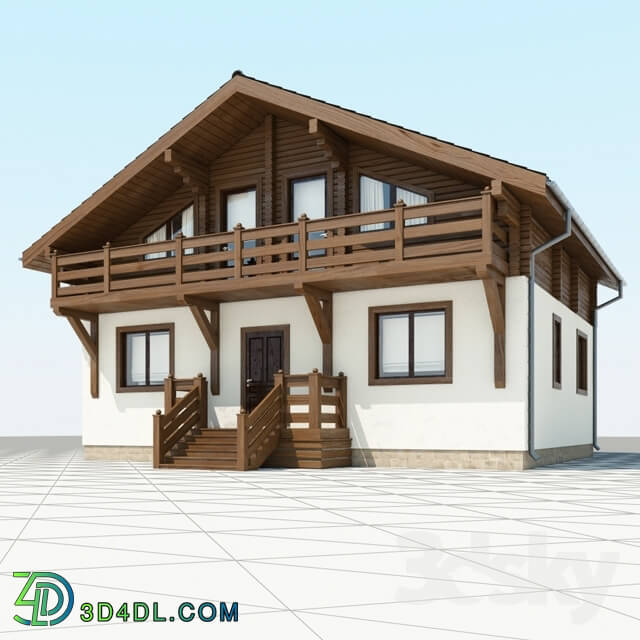 Building - Modern cottage style Chalet