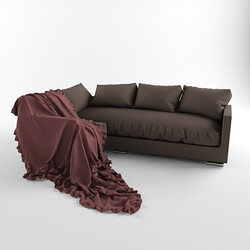 Sofa - Sofa with a rug 