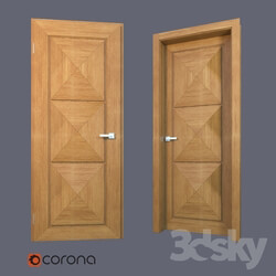 Doors - Wooden door 