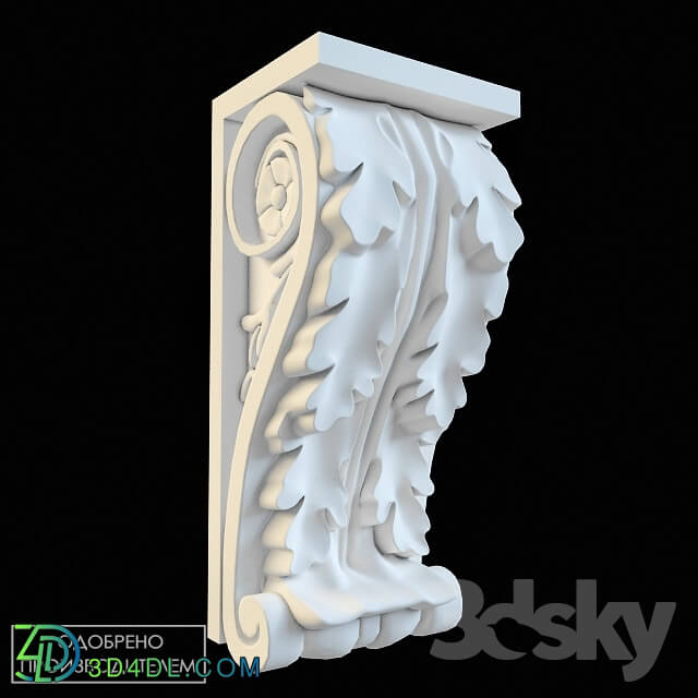 Decorative plaster - Bracket